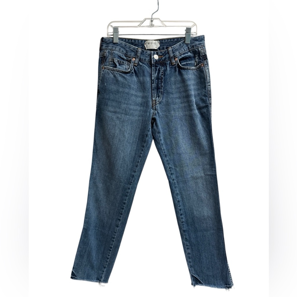 WE THE FREE Women’s Dark Medium Straight Leg Jeans - Size 24